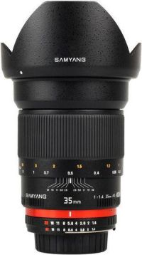 0275800014 - SAMYANG 35 mm 1,4 CANON NO AUTOFOCUS FULL FORMAT