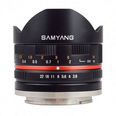 0275800025 - SAMYANG 8,0/2,8 CS II SONY (E-MOUNT) FISH-EYE   import^