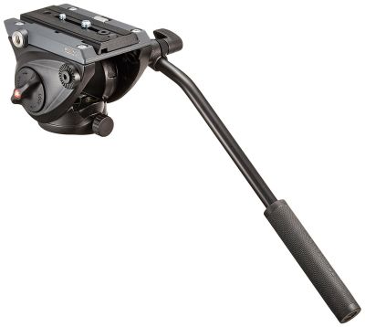 0320460741 - MANFROTTO TESTA VIDEO BASE SEMISFERA 60mm PIASTRA SCORRIMENTO 1/4" 3/8" MVH500A