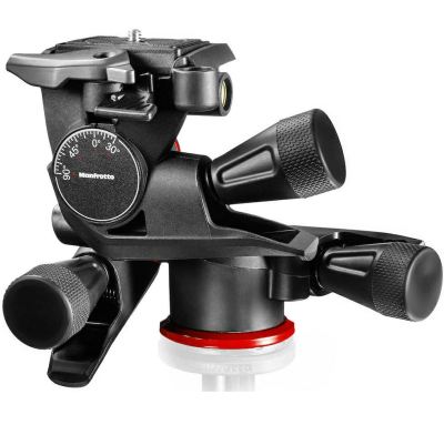 0320460804 - MANFROTTO TESTA 3movimenti CREMAGLIERA micrometricA 1/4" 3/8" MHXPRO-3WG