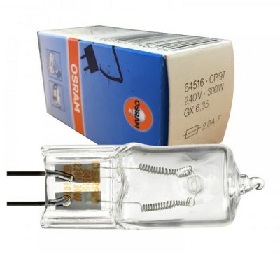 03722264516 - OSRAM 64516 240V 300W GX6,35 3150K 7800lm