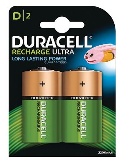 0380150013 - DURACELL RICARICABILI MN 1300 D HR20 2200 mAh  X2