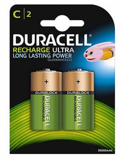 0380150014 - DURACELL RICARICABILI MN 1400 C HR14 2200 mAh X2