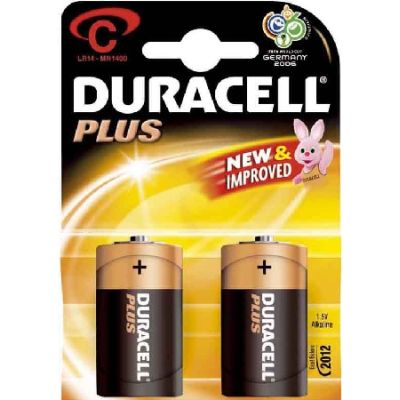 0380151053 - DURACELL PLUS MN 1400 C X2