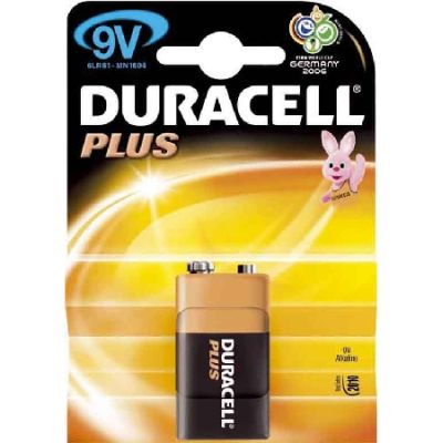 0380151057 - DURACELL PLUS MN 1604 9V