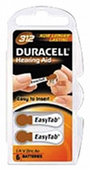 0380151130 - DURACELL DA 312 X6