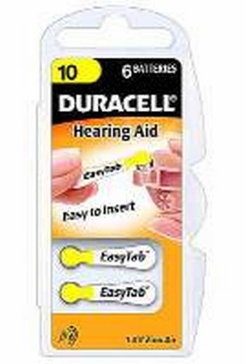 0380151131 - DURACELL DA 10 X6