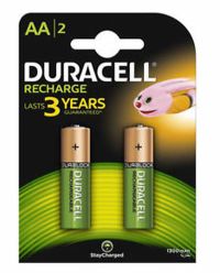 0380152656 - DURACELL Precharged MN 1500 AA HR6 2500 mAh  X2