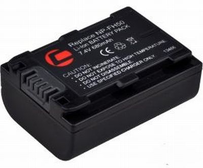 0380173385 - BATTERIA COMPATIBILE SONY NPFH50 / FH30 / FH40