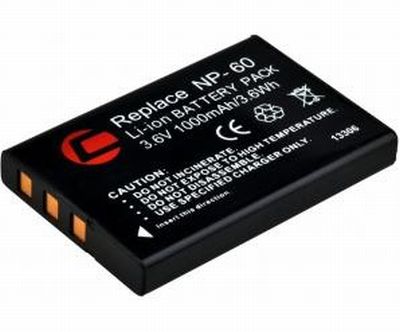 0380173387 - BATTERIA COMPATIBILE FUJI  DRF60 NP60 KODAK 5000 OLY LI20B