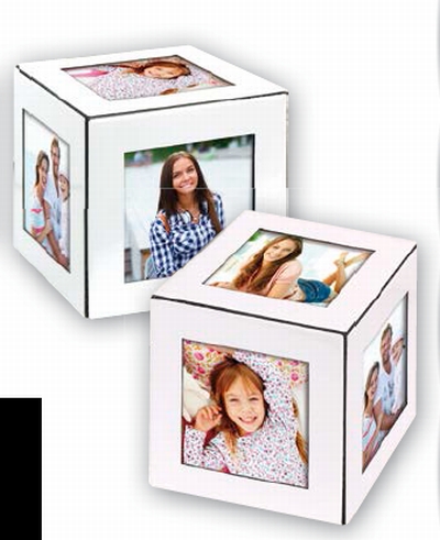 04177111862 - ZEP PORTAFOTO WHITE CUBE 6 x 8,5x8,5  8147