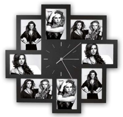 0417711350 - ZEP CORNICE MULTI OROLOGIO TRIESTE BLACK 8X10X15 (52X52) PC008B