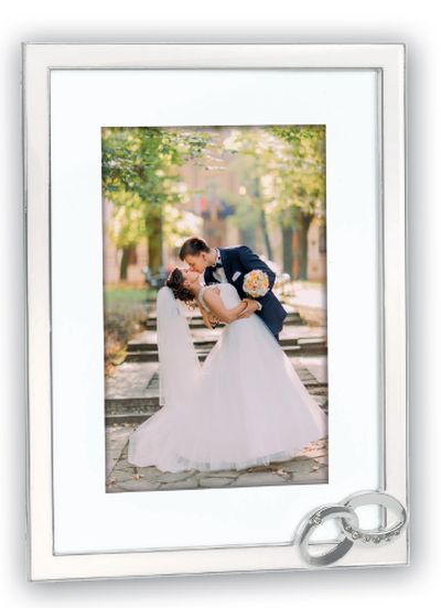 0417712095 - ZEP LOVE CORNICE MARIAGE 10X15 P9246 (con fedi)