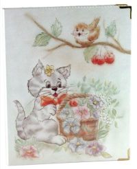 0420780011 - EDICART BATTESIMO 19,6X25 15 FG + PGT COP. SETIFICATA CON IMPRESSIONI ORO  534.15.1