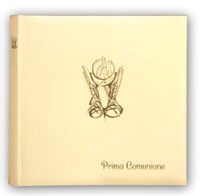 0427710325 - ZEP ALBUM COMUNIONE FOGLIO 24X24/20 velina diario COMUNION 3 CU242420IT