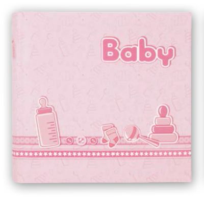 0427710354 - ZEP ALBUM BIMBO CON DIARIO 24X24 20 FOGLI  BEBE PINK BE2420P
