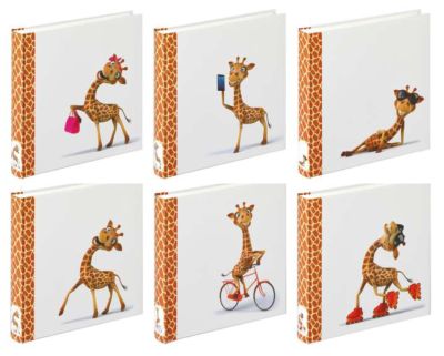 0427750120 - PIESSE HDFA519 ALBUM GIRAFFE 30x30 50 FOGLI