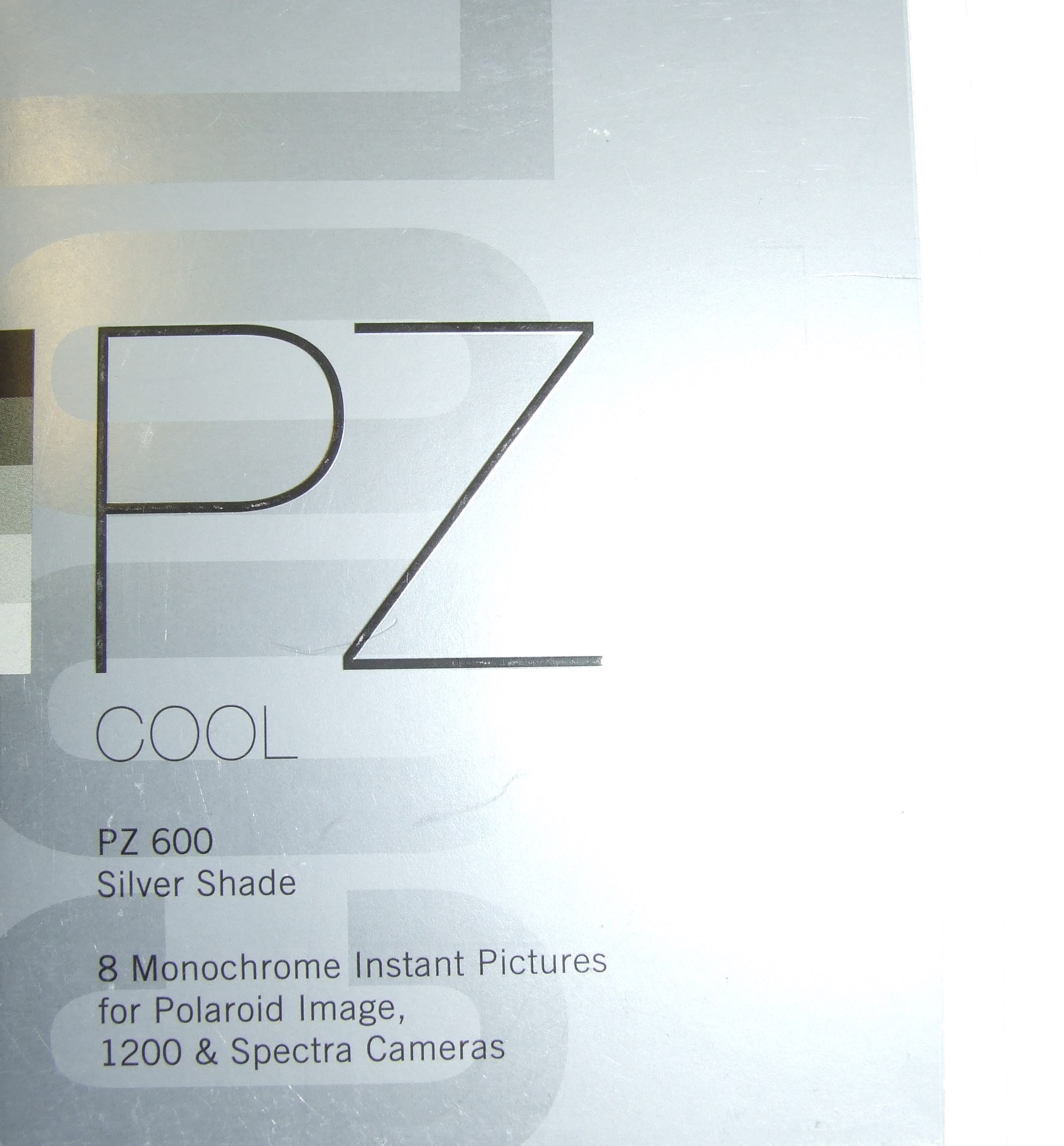 0450090007 - POLAROID IMAGE/SPECTRA B&W 640 asa  8 Foto ** offerta fp