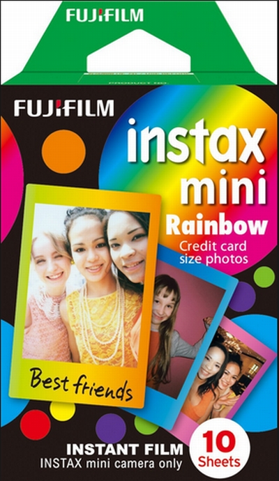 0514010206 - FUJI FILM INSTAX MINI RAINBOW 10 F