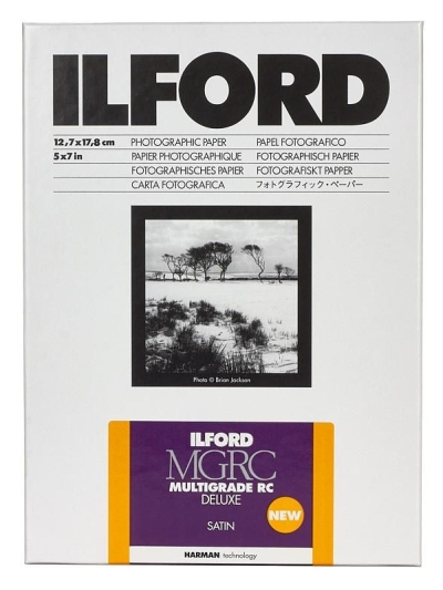 0570090183 - ILFORD MGRC DELUXE SATIN 25M 12,7x17,8 / 25 1180464 ex 1771899