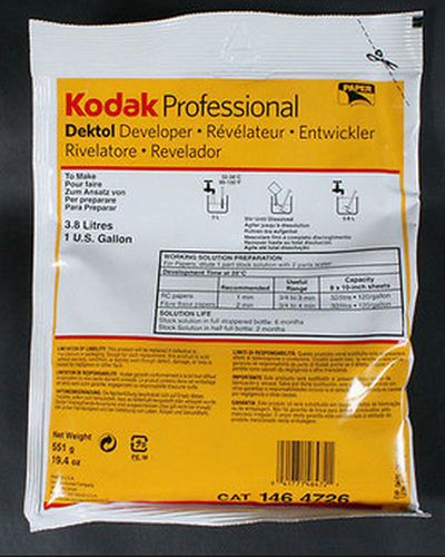 0590070208 - KODAK SVILUPPO B/N DEKTOL carta 3,8LT 1464726 - 5160270