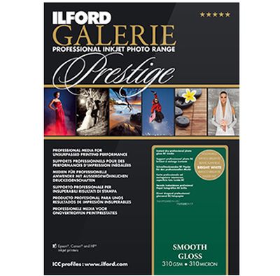 0610091733 - ILFORD GALERIE SMOOTH GLOSS 310gr A4 25F 2001733^