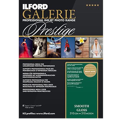 0610091742 - ILFORD GALERIE SMOOTH GLOSS 310gr A2 25F 2001742^