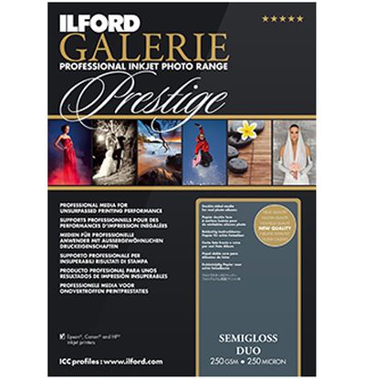 0610091781 - ILFORD GALERIE SEMIGLOSS DUO 250gr A4 25F 2001781^