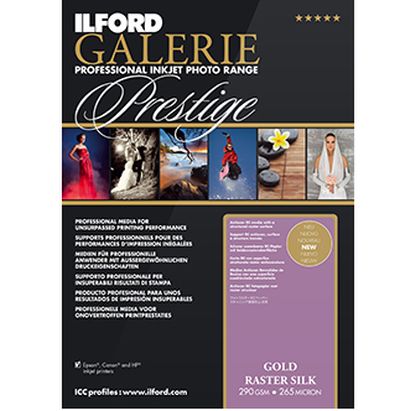 0610093172 - ILFORD GALERIE GOLD RASTER SILK 290gr A4 25F 2003172^