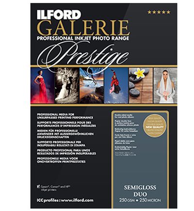 0610093177 - ILFORD GALERIE MONO SILK WARMTONE SILK 250gr A4 25F 2005074^