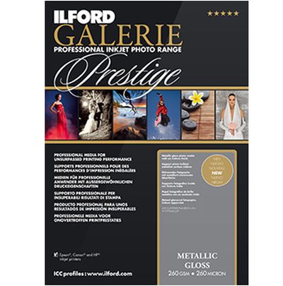 0610093180 - ILFORD GALERIE METALLIC GLOSS 260gr A4 25F 2003180 offerta ^