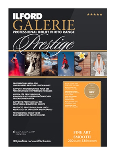 0610094059 - ILFORD GALERIE FINE ART SMOOTH 200gr A4 25F 2004059^