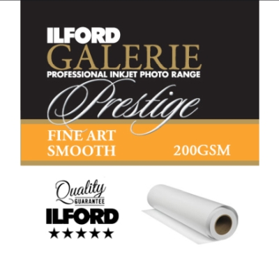 0610094063 - ILFORD GALERIE FINE ART SMOOTH 200gr PLOTTER 61cm x 15mt 2004063^