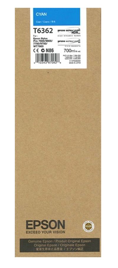 0622120036 - EPSON T6362 700 ml  CIANO