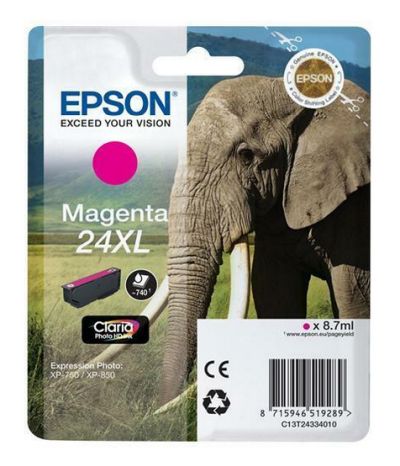 0622120243 - EPSON T2433 XL MAGENTA 9,8ml ELEFANTE