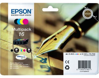0622121187 - EPSON T1636 MULTIPACK CBMY XL STILOGRAFICA
