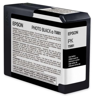 0622121241 - EPSON T5801 80 ml PHOTO BLACK