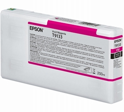 0622121284 - EPSON T9133 200 ml  VIVID MAGENTA