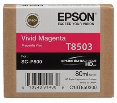 0622121309 - EPSON T8503 80 ml  P800  MAGENTA