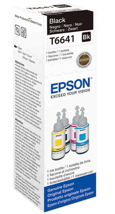 0622129042 - EPSON T6641 BLACK ECOTANK