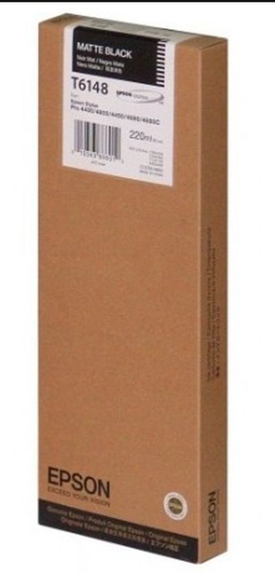 0624019032 - EPSON T6148 220 ml 4880 NERO MAT