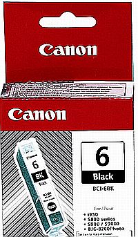 0628296007 - CANON BCI6BK BLACK