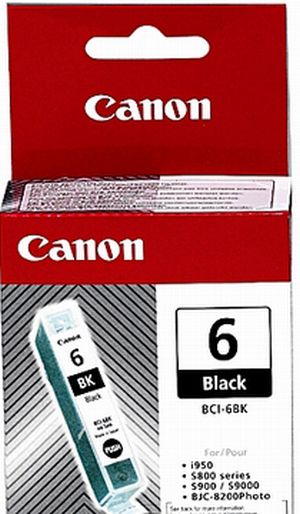 0628296007 - CANON BCI6BK BLACK