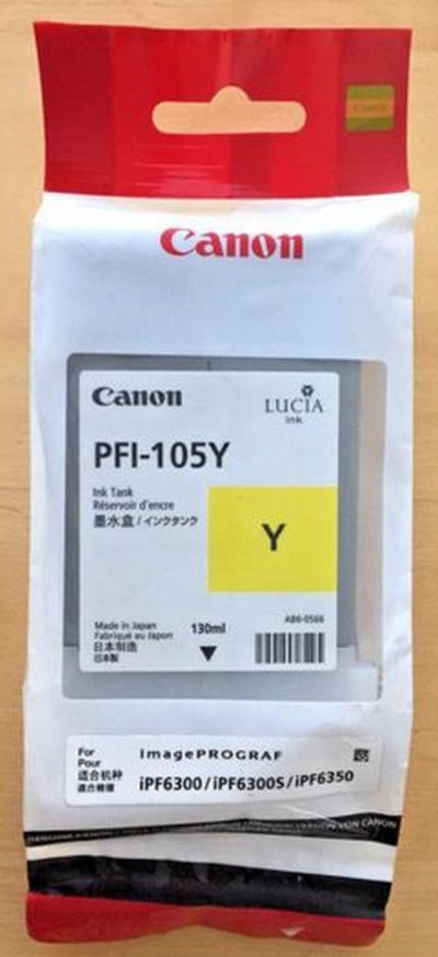 0628299048 - CANON PFI-105Y/106Y GIALLO