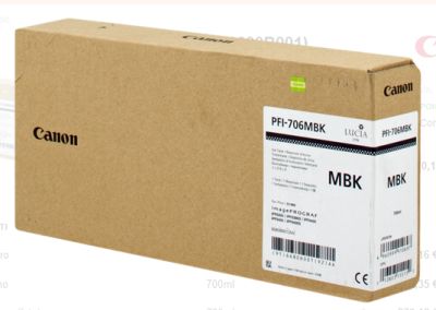 0628299100 - CANON PFI-706  MBK NERO OPACO ^