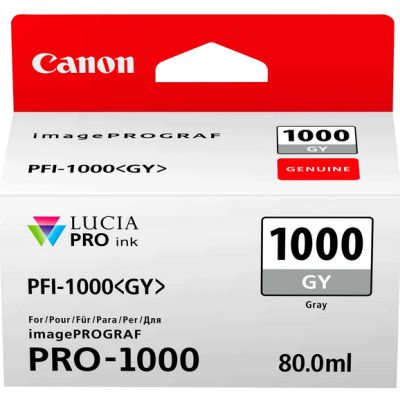 0628299107 - CANON INK PFI1000 GY GRAY