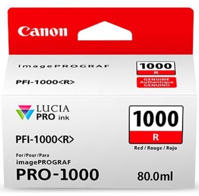 0628299109 - CANON INK PFI1000 R RED