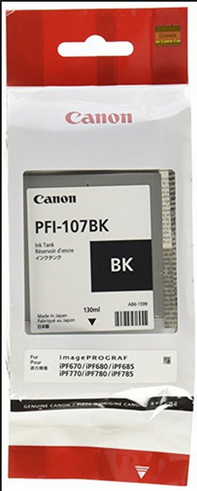 0628299150 - CANON PFI-107 130ml  BK BLACK^