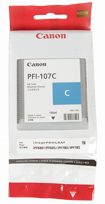 0628299151 - CANON PFI-107 130ml  C CIANO^