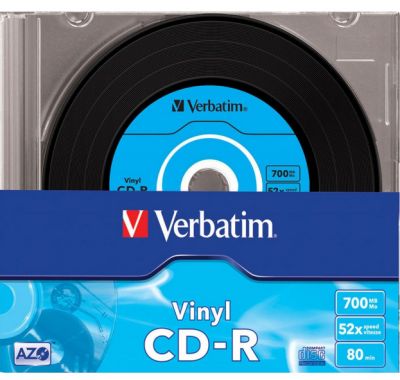 0892820005 - VERBATIM CD-R VINYL 10pezzi 52X 700MB 43426